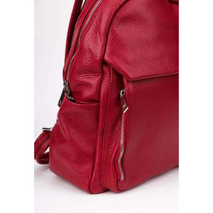 กระเป๋าเป้สะพายหลังหนังแท้ดอลลาร์ - ผลิตในอิตาลี - งานศิลป์ 25405 - Product Image 3