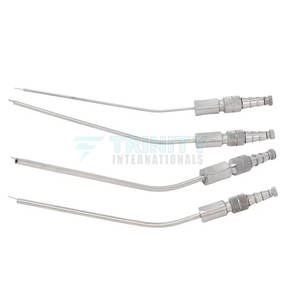 Tube d'aspiration chirurgical ORL 2 mm Tube d'aspiration le plus vendu Tube d'aspiration réutilisable en acier inoxydable - Product Image 4