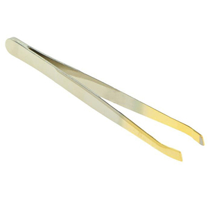 Pinzas de Depilar Industriales de Acero Inoxidable, Pinzas Profesionales de Punta Inclinada para Depilar, Acabado Antimagnético, Más Vendidas - Product Image 4
