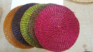 Alfombrilla de algas marinas tejida a mano ecológica // Alfombrilla decorativa a precio competitivo de Vietnam - Product Image 3