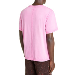 เสื้อยืดผู้ชายผ้าคอตตอน/โพลีเอสเตอร์เนื้อหนา พรีเมียม สกรีนโลโก้ได้ สไตล์สตรีทแวร์ ระบายอากาศ แห้งเร็ว ทรงปกติ เสื้อยืดเปล่า - Product Image 4