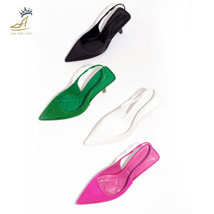 Vente en gros de talons slingback à bout pointu de 7 cm, production de chaussures sur mesure pour les startups et les marques - Product Image 6