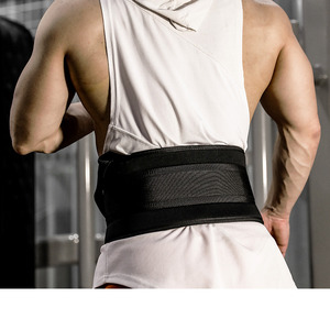 Cinturón de inmersión unisex antideslizante de alta calidad con neopreno y cadena para levantamiento de pesas gimnasio entrenamiento físico - Product Image 2