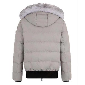 Veste d'hiver pour homme, style streetwear, imperméable, respirante, écologique, doudoune décontractée, col montant, fermeture éclair, matelassée sur le devant - Product Image 2