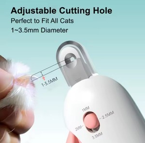 Coupe-ongles pour animaux de compagnie, outils de toilettage professionnels, coupe-ongles réglable pour animaux de compagnie, coupe-ongles pour chat et chien, pour petits et grands animaux - Product Image 2