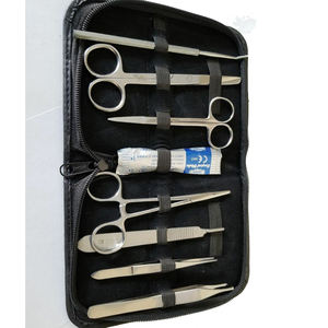 7 pièces médecin étudiant chirurgie avancée anatomie dissection outils Kit métal acier biologie étudiants ensembles chirurgicaux - Product Image 3