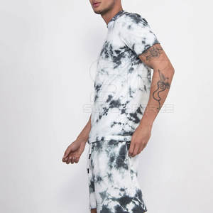 Ensemble t-shirt et short pour hommes Style classique pour l'entraînement au gymnase et la mode estivale Ensemble t-shirt et short pour hommes respirants - Product Image 4