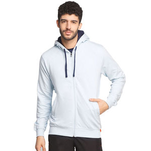 Envío rápido MOQ bajo Sudaderas con capucha Estilo urbano Cremallera Sudadera con capucha Fábrica OEM Etiqueta privada Cremallera Sudadera con capucha - Product Image 1