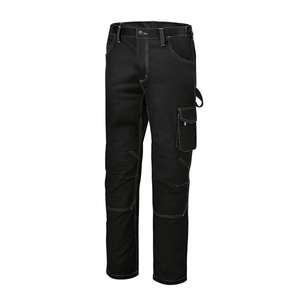BETA Men's <b>Work</b> <b>Trousers</b> <b>Stretch</b> <b>Black</b> Design - Product Image 1