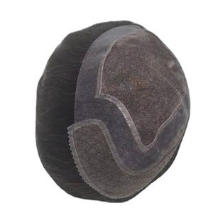 Raw Hair Mono Front Lace 100% Human Hair Wig Toupee Patches Prosthetic Taz Hair BD High Quality - Product Image 3