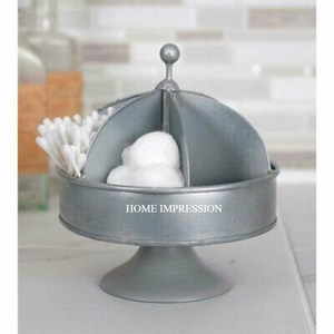 Ahorro de espacio Nuevos divisores Caddy Cubiertos de metal galvanizado Utensilio Caddy único Cubiertos Caddy acabado galvanizado vintage - Product Image 4