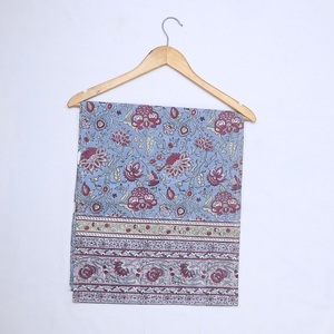 Beautiful Modern Floral Printed Organic Cotton Customizable <b>Table</b> <b>Runner</b> Hand Block Printing for Wedding Dining Kitchen - Product Image 2