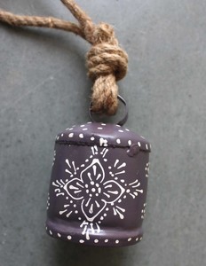 Campanas colgantes metálicas Vintage, Campana decorativa de vaca, boda, casa de Navidad, regalo, Collar de perro, ornamento, campana de latón - Product Image 6