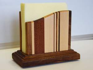 Soporte de pañuelos de tamaño personalizado de diseño moderno soporte de servilletas de madera de primera calidad de proveedores de venta al por mayor - Product Image 3