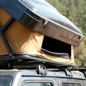 Tente <span class=keywords><strong>de</strong></span> <span class=keywords><strong>toit</strong></span> <span class=keywords><strong>de</strong></span> voiture en aluminium robuste, compatible avec les véhicules 4x4, RTT pour 4 personnes pour le camping en plein air - Product Image 2
