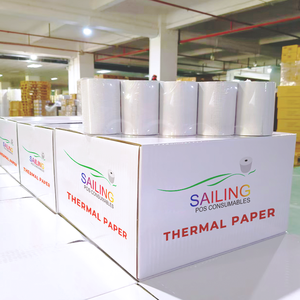 Rouleaux <span class=keywords><strong>de</strong></span> papier thermique personnalisés avec logo, papier <span class=keywords><strong>de</strong></span> reçu pour la publicité au détail - Product Image 6