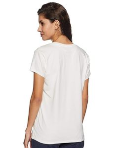 <b>Women's</b> T-Shirts Blank Customized Embroidered High Quality User Defined <b>Roll</b> <b>Neck</b> Pullover OEM designs - Product Image 6