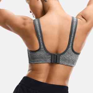 Sujetador Deportivo Sexy para Mujer, Venta al por Mayor, Transpirable, Sólido, para Gimnasio, Correr, Deportes, a la Moda - Product Image 3