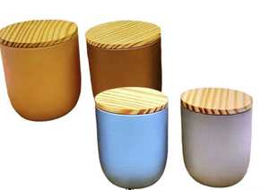 Bougies parfumées de luxe avec mélange décoratif multicolore de cire de soja premium avec arôme luxueux pour les cadeaux de décorations de festival - Product Image 2