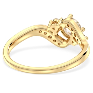 REYES Wholesale Price 925 Sterling Silver GRA Certified Moissanite <b>Ring</b> 14K Gold Women Accessories Everyday Wear Fine Jewelry - Product Image 5