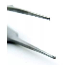 Castroviejo fórceps 4 "Sutura 0,5mm 1x2 Micro dientes Instrumentos quirúrgicos Acero inoxidable alemán de alta calidad - Product Image 5
