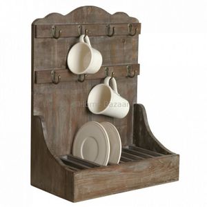 Latest New Indian <b>Kitchen</b> Cup Rack and Coaster Holder Customized Size and Shapes Wood Material Multifunction for Wholesale - Product Image 5