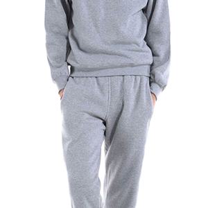 Trajes de sudor de alta calidad más vendidos sin capucha, ropa de calle para hombre, traje de jogging, chándal liso a la moda, venta al por mayor - Product Image 2