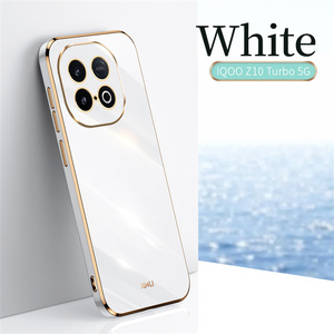 Xinli เคสโทรศัพท์บางสีกันกระแทก TPU สี่เหลี่ยม6D สำหรับ VIVO IQO/ เทอร์โบ Z10 IQO/ IQOO ฝาครอบหลังแฟชัน Z9X - Product Image 2