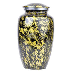Urnes funéraires en aluminium de grande taille personnalisées en gros, couleurs personnalisées, style américain, capacité de 200 à 220 pouces cubes, souvenirs commémoratifs - Product Image 5
