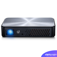 Projecteur laser portable J10 VIVIBRIGHT, résolution 4K, 3500 lumens, pour conférences mobiles, cinéma maison et divertissement quotidien