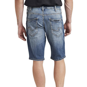 Pantalones cortos de mezclilla para hombre con logotipo personalizado, hechos de algodón, para adultos, fabricados en Pakistán. - Product Image 3