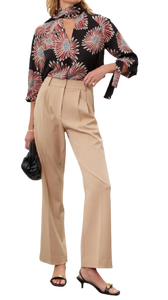 Fabricant et exportateur indien fiable proposant des hauts courts floraux noirs de qualité supérieure pour femmes, parfaits pour les tenues décontractées, vente en gros - Product Image 2