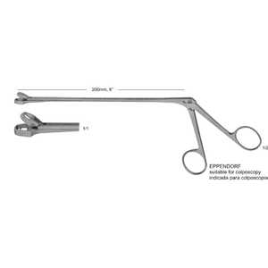 Forceps de biopsie manuels réutilisables en acier inoxydable pour interventions chirurgicales rectales - Product Image 1