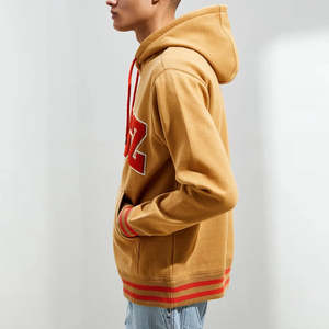 Sudaderas con capucha bordadas con estampado personalizado de alta calidad para hombre, sudaderas con Jersey de algodón al por mayor, cálidas y cómodas - Product Image 3