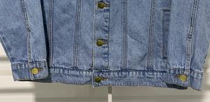 Veste en jean pour homme 100% coton, délavée, manches longues, antibactérienne, respirante, service OEM, décontractée, tendance, personnalisable - Product Image 5