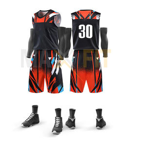MAXFIT ENTERPRISES Unisex Basketball Uniformen Top Design Neueste Qualität Benutzer definierte Jugend XS Gedrucktes Logo Großhandel Günstige Jugend - Product Image 3