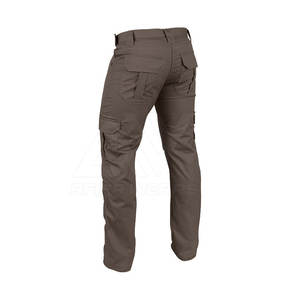 กางเกงคาร์โก้ผู้ชายเอวยางยืดน้ำหนักเบาสำหรับฤดูหนาว - Product Image 2