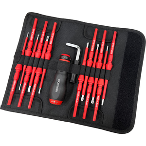 ชุดไขควงหุ้มฉนวน VDE 1000V สำหรับชิ้นส่วนอิเล็กทรอนิกส์ - Product Image 1