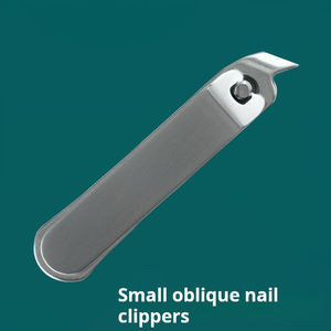 Coupe-ongles en acier inoxydable de haute qualité Conception anti-éclaboussures pour ensemble de manucure et de pédicure pour les doigts - Product Image 5