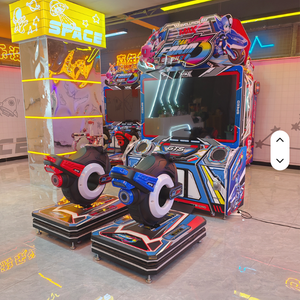 Machine d'arcade de course de moto en plastique transformable, populaire et en promotion, pour un joueur individuel, à monnayeur, avec support anglais - Product Image 4