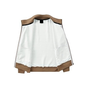 ชุดวอร์มแบบมีฮู้ดสำหรับทุกเพศ ผลิตจากโพลีเอสเตอร์/คอตตอน น้ำหนักเบา กันน้ำ มีซิป ชุดกันลม - Product Image 4