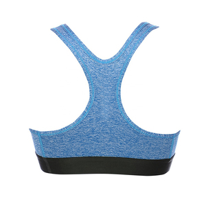 Unique Style Women's Sports Bra High Support Breathable Eco-Friendly Spandex/Polyester Plain Dyed Custom Logo <b>Low</b> Price <b>Top</b> Sale - Product Image 2