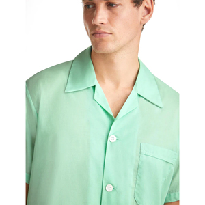 Vêtements de nuit pyjama vêtements de nuit fibre de bambou broderie imprimé 2024 hommes personnalisé uni et conçu unisexe OEM pyjamas - Product Image 5