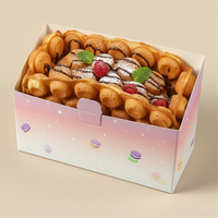 Boîte à emporter pour sandwichs, mini-boîtes à hamburgers, plateau à pain pour emporter, boîte en papier pour aliments à emporter