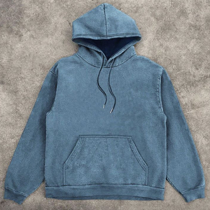 Vente en gros Pull-over en coton Offre Spéciale Sweat à capuche pour homme en éponge française Sweats à capuche surdimensionnés épais personnalisés Sweatshirts lourds - Product Image 6