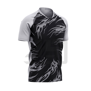 เสื้อฟุตบอลกีฬาแบบสั้น แห้งเร็ว ทนทาน พิมพ์ลายได้ตามต้องการ พร้อมชื่อทีม สำหรับฝึกซ้อมและแข่งขัน - Product Image 4