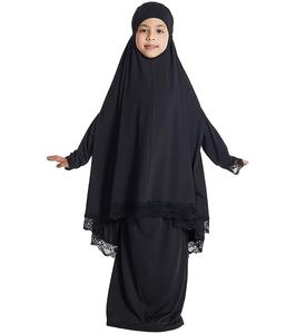 ฮิญาบแบบอิสลามระบายอากาศได้สำหรับผู้หญิงฮิญาบผ้าโพลีเอสเตอร์อาบายาสำหรับผู้หญิง - Product Image 4