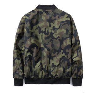 แจ็กเก็ตบอมเบอร์สำหรับผู้ชายคอตั้งซิปหน้าแขนยาวสำหรับฤดูหนาวออกแบบโลโก้ได้ตามต้องการ - Product Image 2