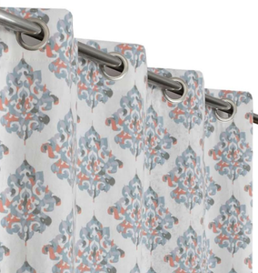 Modern Green Floral <b>Curtains</b> Elegant Metallic <b>Sheer</b> Drapes for Living Room Bedroom and Home Style - Product Image 6