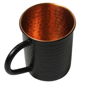 Elegant Red <b>Enamel</b> Decorative Moscow Mule Beer <b>Mug</b> Customized Pure Copper High Quality Stainless Steel Tumblers Best Gift - Product Image 2